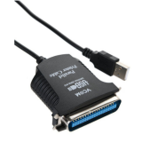 Кабель-адаптер VCOM USB A (вилка) -> LPT (прямое подключение к LPT порту принтера), 1.8 м. (1/30)