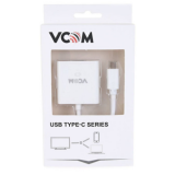 Aдаптер USB 3.1 Type-Cm --> VGA(f) 1080@60Hz, Aluminum Shell, VCOM <CU421T>(1/72)
