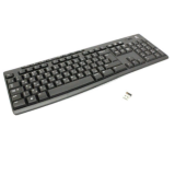 Клавиатура Logitech K270 черный/белый USB беспроводная Multimedia