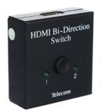 Разветвитель HDMI 2-->1, переключатель HDMI 1-->2, двунаправленный , Telecom <TTS5015>  (1/200)