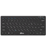 Клавиатура беспроводная компактная RITMIX RKB-310BTH, Bluetooth, 250 × 130 × 30 мм, Black (1/20)