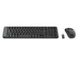 Клавиатура + Мышь Logitech MK220 клав:черный мышь:черный USB беспроводная