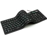 Клавиатура DIALOG KFX-03U Flex, черная, гибкая, USB (1/10)
