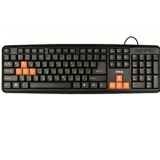 Клавиатура DIALOG KS-020U, черная/оранжевая, USB (1/20)