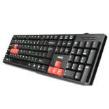 Клавиатура DIALOG KS-030U, черная/красная, USB (1/20)