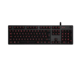 Клавиатура Logitech G413 Carbon черный USB 2.0 Multimedia Gamer LED