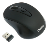 Мышь DIALOG Pointer MROP-05U, черная, USB, беспроводная, RF 2.4G, 3 кн., + колесо прокрутки (1/40)