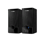 Колонки SVEN SPS-603, чёрный, акустическая система 2.0, USB, мощность 2x3 Вт(RMS)