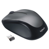 Мышь Logitech M235 серый/черный оптическая (1000dpi) беспроводная USB1.1 для ноутбука (2but)