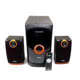 Колонки DIALOG Progressive AP-200, черные, 2.1, 30W+2*15W, USB+SD reader, пульт ДУ,FM радио (1/2)