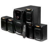 Колонки DIALOG Progressive AP-505, черные, 5.1, 45W+5*7W RMS, Bluetooth, USB, SD, FM, RC (1/2)