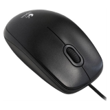 Мышь Logitech B100 черный оптическая (800dpi) USB (2but)