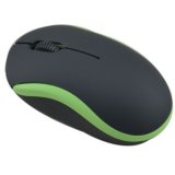 Мышь RITMIX ROM-111, черная/зеленая, USB (1/100)