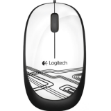 Мышь Logitech M105 белый оптическая (1000dpi) USB (2but)