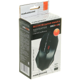 Мышь Nakatomi Gaming MOG-08U, черная, USB, проводная, игровая, 6 кн., + колесо прокрутки (1/20)