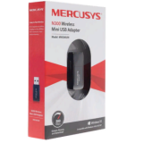 Роутер Mercusys MW300UM Беспроводной сетевой мини USB-адаптер, скорость до 300 Мбит/с