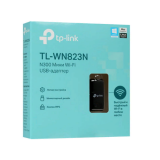 Роутер USB TP-LINK, беспроводной, TL-WN823N, станд.N, 802.11b/g/n, USB 2.0, 300 Mb/б
