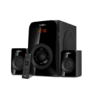 Акустическая система 2.1 SVEN MS-2020, черный (55 Вт, Bluetooth, пульт, дисплей, FM, USB, SD)
