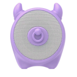 Колонка портативная Baseus,  Encok E06, силикон, Bluetooth, цвет: пурпурный
