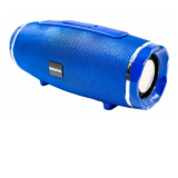 Колонка портативная Borofone, BR3, Rich sound, металл, пластик, microSD, цвет: синий