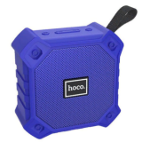 Колонка портативная HOCO, BS34, Wireless, пластик, AUX, microSD, цвет: синий