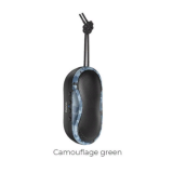 Колонка портативная HOCO, BS36, Hero, пластик, Bluetooth, FM, USB, AUX. TF, цвет: камуфляж, зелёный 