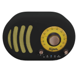 Порт. колонка Hiper Retro S Black H-OT4 беспроводная, 60-18000 Гц, 85 дБ, Bluetooth/AUX 3.5 мм/USB, 