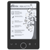 Электронная книга RITMIX RBK-677FL black, E-Ink Pearl, 6
