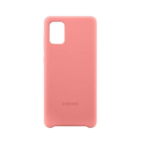 Чехол (клип-кейс) Samsung для Samsung Galaxy A71 Silicone Cover розовый