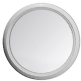 Рекорд арабика белый (пластик) D 700 мм зеркало