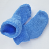 Носочки Littlebloom 1, махровые, Голубые, р. 6-8 см.