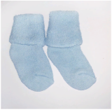 Носочки Littlebloom 1, махровые, Голубые, р. 4-6 см.