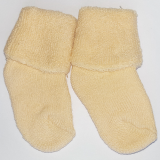 Носочки Littlebloom 1, махровые, Жёлтые, р. 6-8 см.