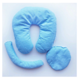 Набор подушек для позиционирования детей до 2,5 кг, Голубой