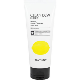 Tony Moly Clean Dew Foam Cleanser Lemon Омолаживающая пенка для умывания с экстрактом лемона 180ml