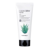Tony Moly Clean Dew Foam Cleanser Aloe Увлажняющая пенка для умывания с экстрактом сока алоэ вера 18