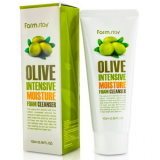 Farm Stay Premium Intensive Moisture Foam Cleanser Olive Пенка для очищения и интенсивного ухода за 