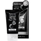 Farm Stay Charcoal Black Head Peel-off Nose Pack Маска-плёнка для очищения кожи носа от чёрных точек