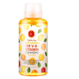 Farm Stay Pure Natural Cleansing Water DR V8 Vitamin Многофункциональное средство для удаления макия