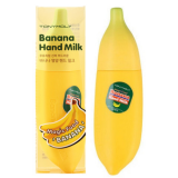 Tony Moly Magic Food Banana Hand Milk Легкий крем для интесивного питания кожи рук с текстурой молоч