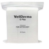 Wellderma G Plus Premium Pure Cotton Sheet Хлопковые подушечки 165ea