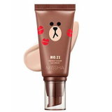Missha M Perfect Cover B.B Cream NO.21 (Line Friends Edition) BB крем с максимальной кроющей способн