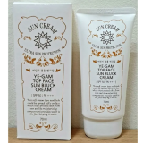 Ye Gam Top Face Sun Bluck Cream Солнцезащитный крем для лица с витамином Е 70ml