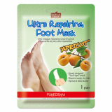 Purederm Ultra Repairing Foot Mask Маска ультразаживляющая для ног с экстрактом абрикоса 2ea