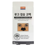 Luke Charcoal Nose Cleansing Strip Очищающие полоски от черных точек для носа 10ea