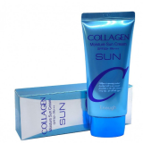 Enough Collagen Moisture Sun Cream SPF50+ PA+++ Нежный солнцезащитный крем для кожи лица с морским к