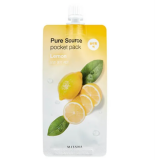 НОВИНКА Missha Pure Source Pocket Pack - Lemon Ночная несмываемая маска для лица с экстрактом лимона