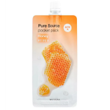 НОВИНКА Missha Pure Source Pocket Pack - Honey Ночная несмываемая маска для лица с экстрактом мёда 1