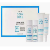 Etude House Soonjung Skin Care Kit (4Pcs) Мини-набор средств для чувствительной кожи 15ml+15ml+7ml+5