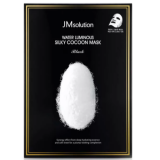 JMsolution Water Luminous Silky Cocoon Mask Black Маска для упругости кожи с протеинами шелка 10ea